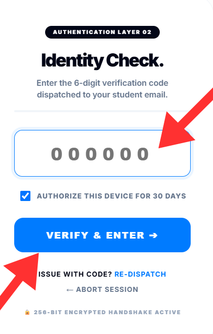 Enter 6-Digit Code