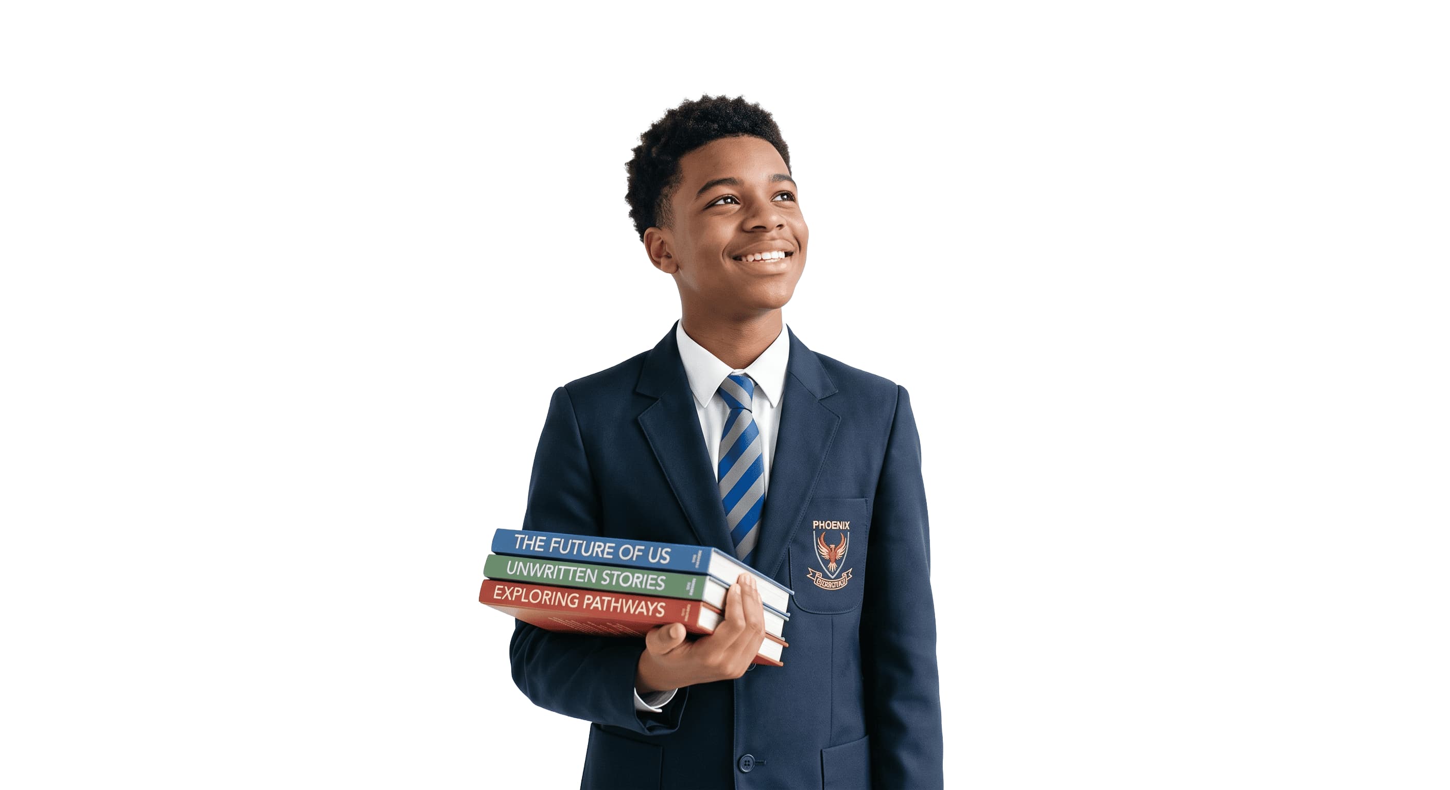 Student Looking Up